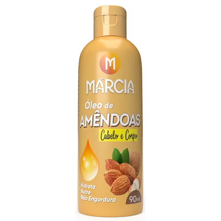 Márcia Óleo Marcia Multiuso Corpo e Cabelo Amęndoas